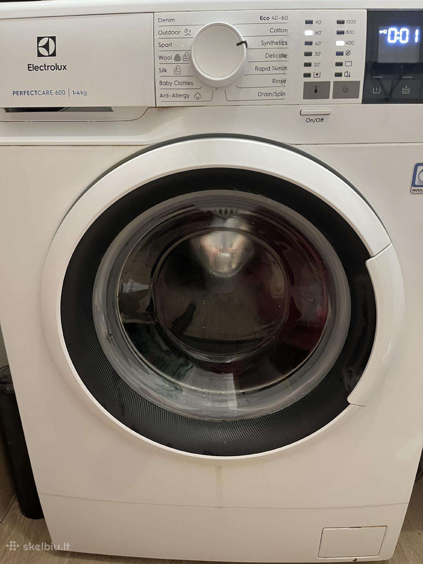 Skalbino mašina electrolux