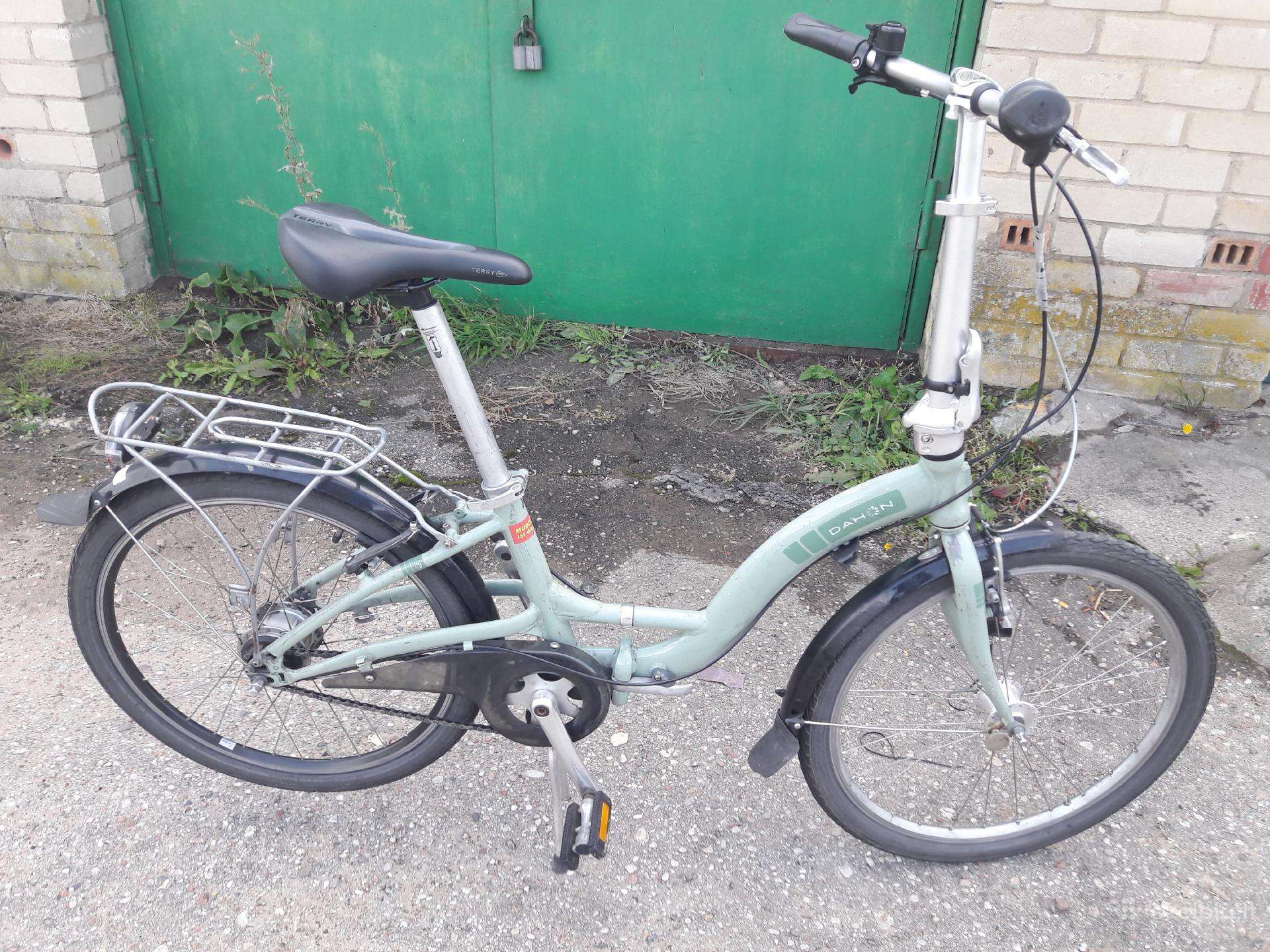 Dahon. Aliuminis . 24 colių, Vienas greitis.