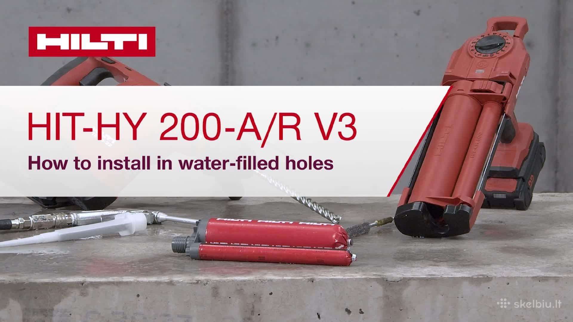 Hilti cheminis ankeris