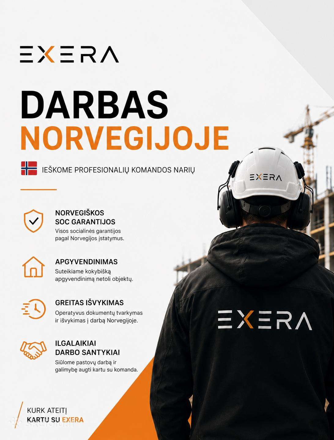 Darbas Staliams Norvegijoje