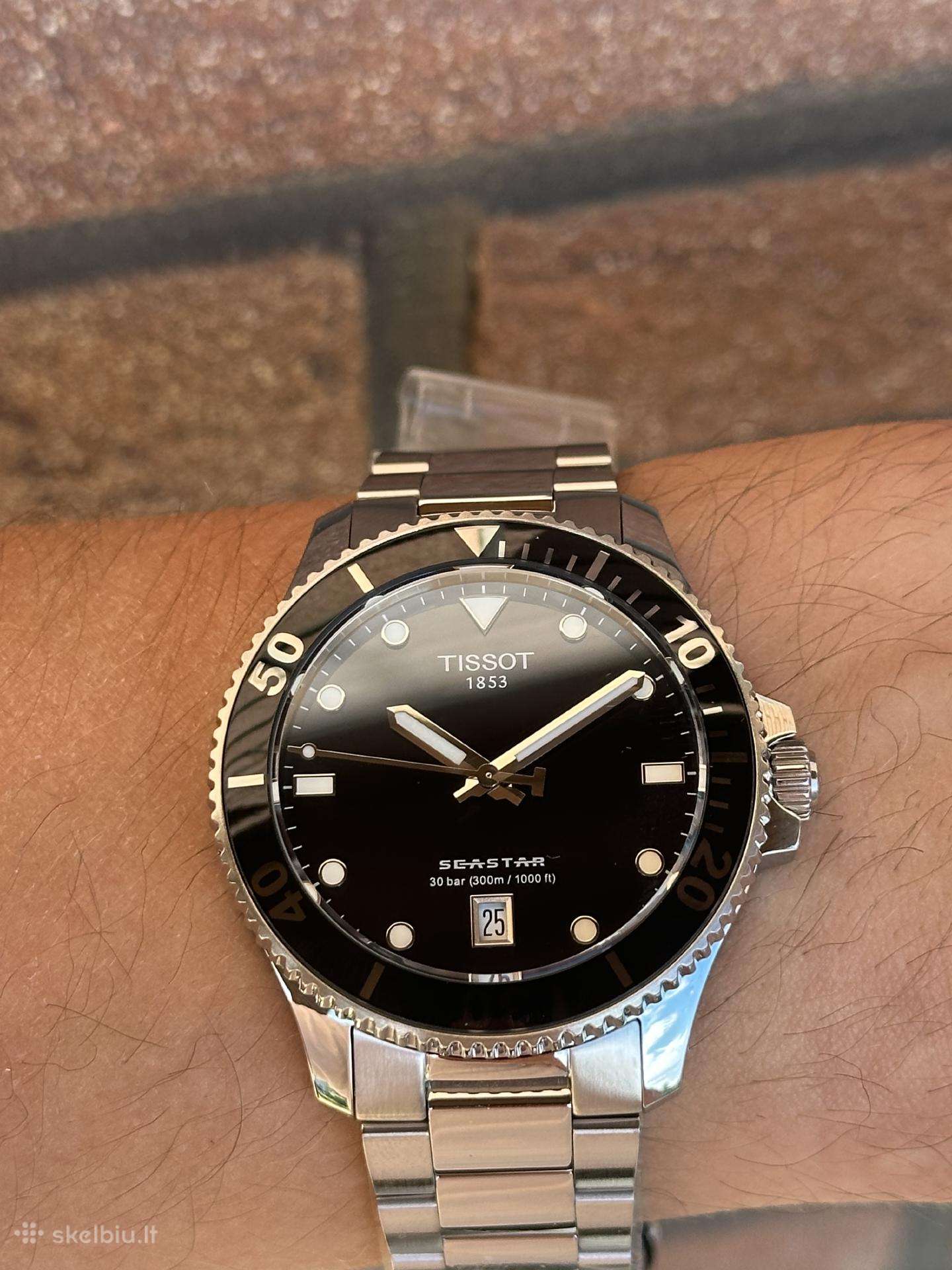 Naujas Tissot Seastar 40mm quartz