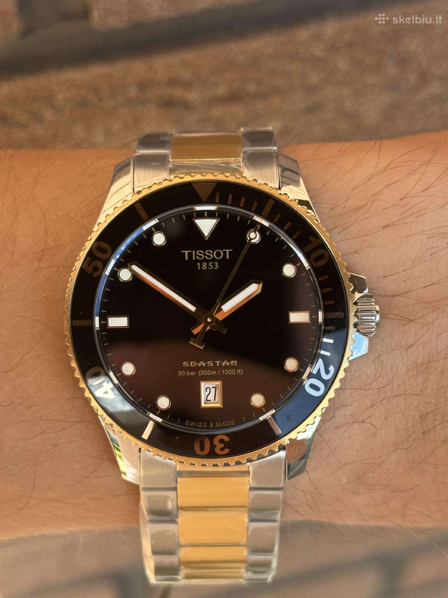 Naujas Tissot Seastar Quartz 40mm