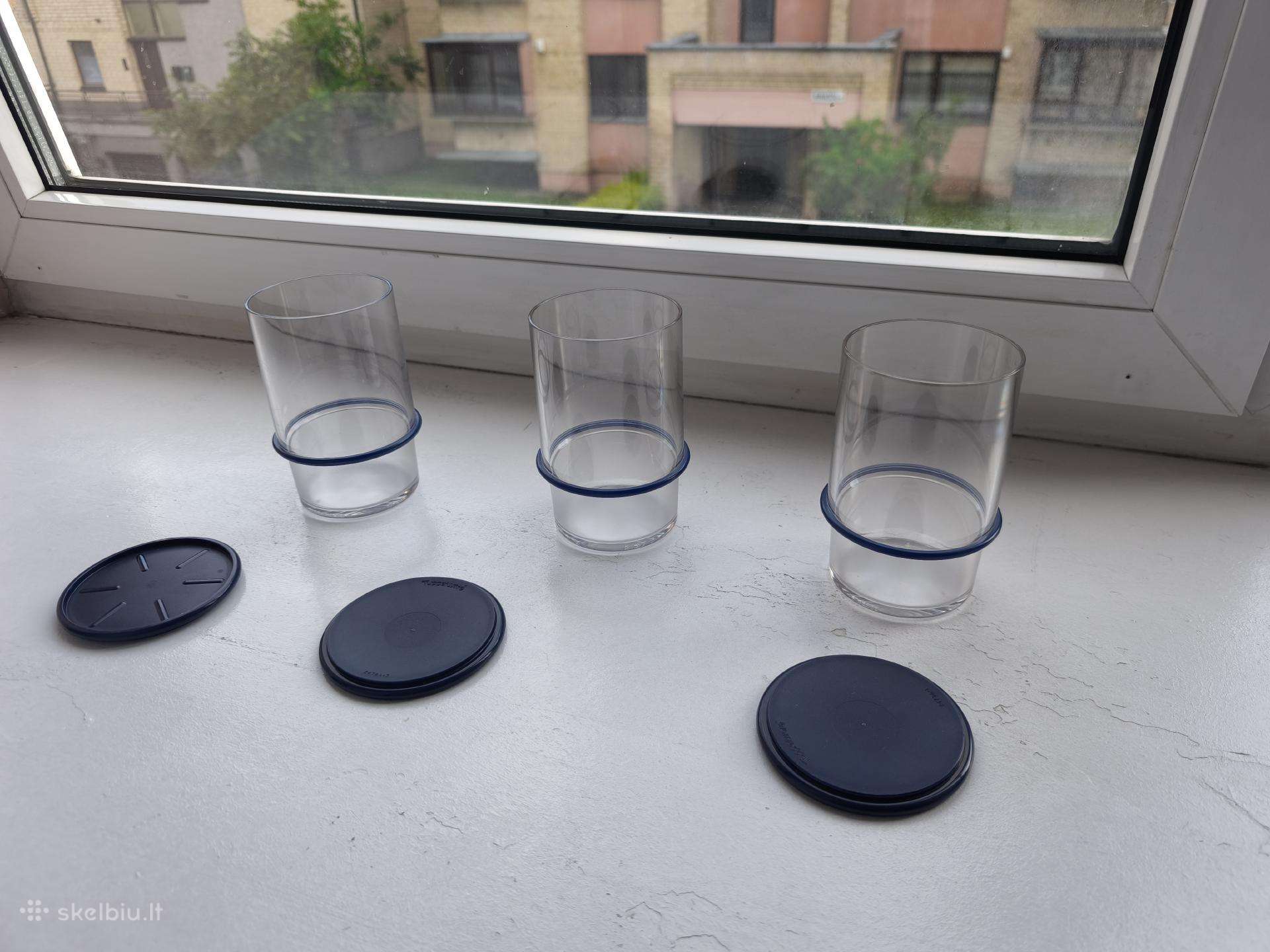 Tupperware Preludio akrilinės stiklinės