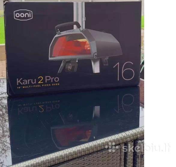 Ooni Karu 2 Pro su dujiniu degikliu