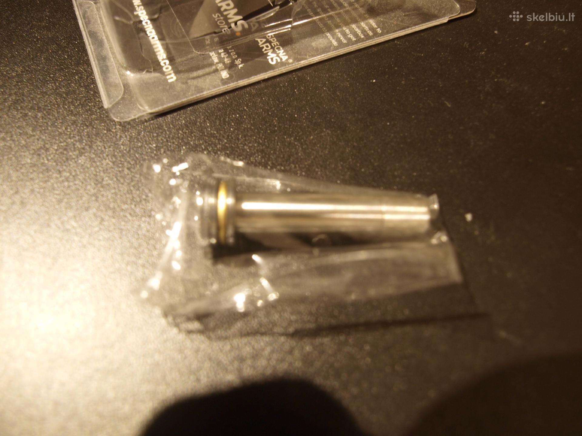 Airsoft steel ball bearing spring guide