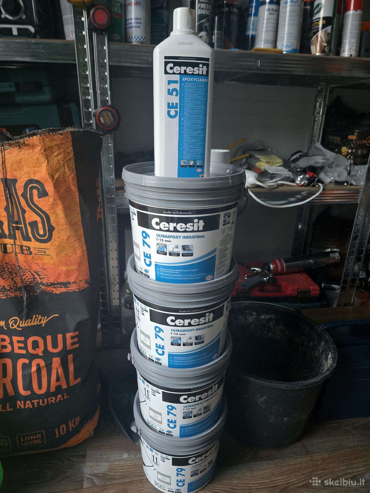Ceresit Ce79 epoxy siūlių glaistas-fūga, Ce51