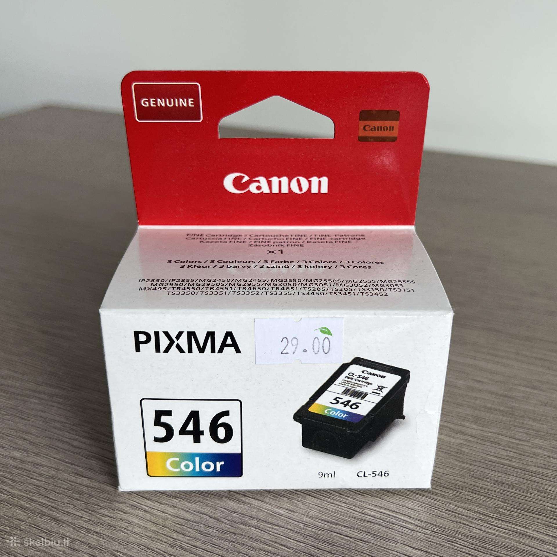 Rašalinio spausdintuvo kasetė Canon Cl-546