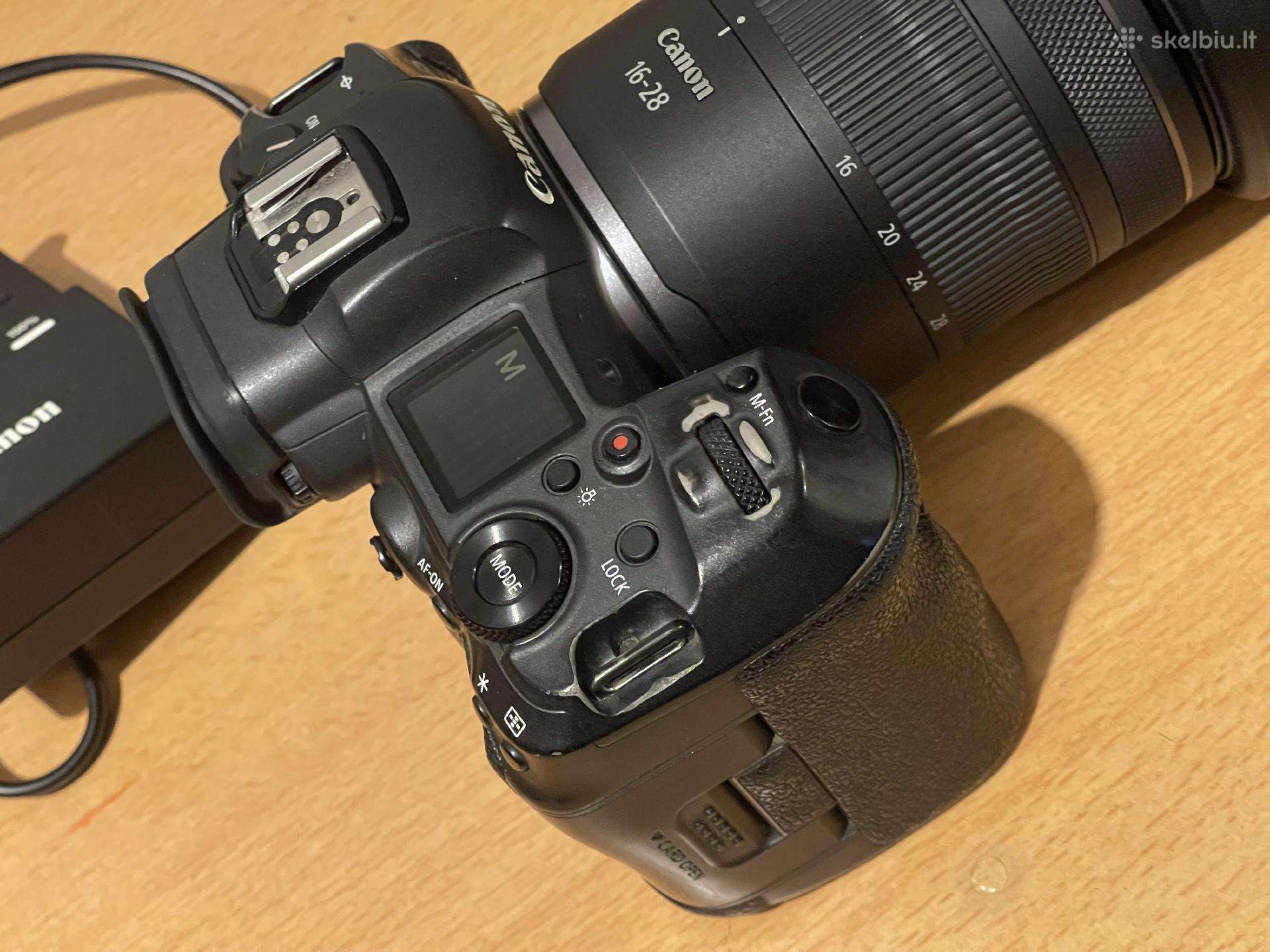 Naudotas Canon R5 su optika