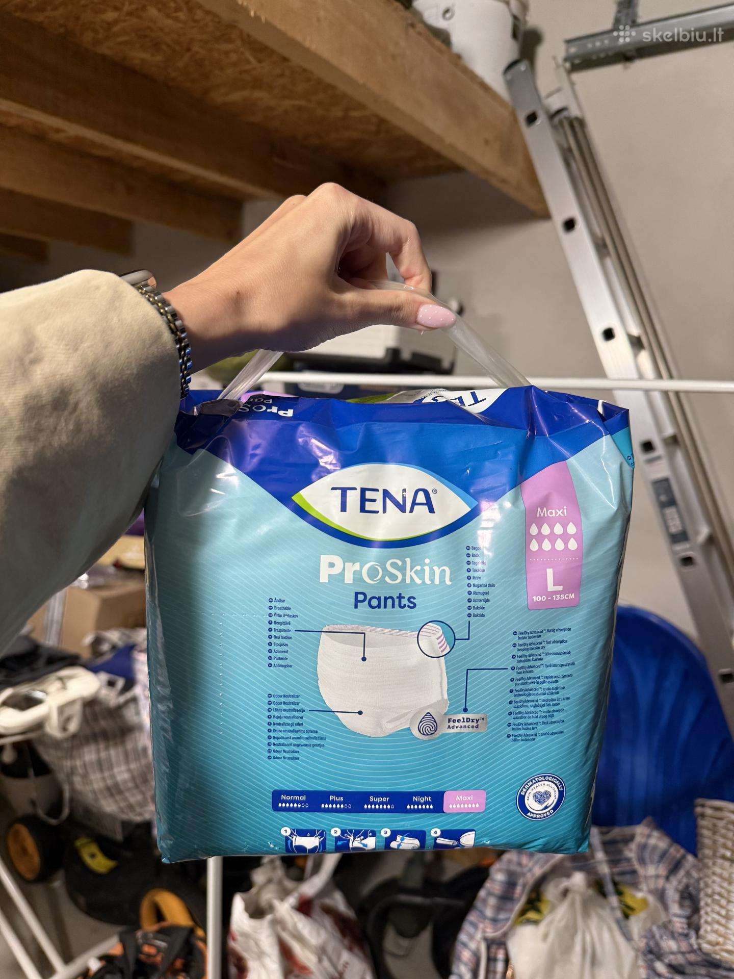 Tena Proskin Pants Maxi L sauskelnės suaugusiems