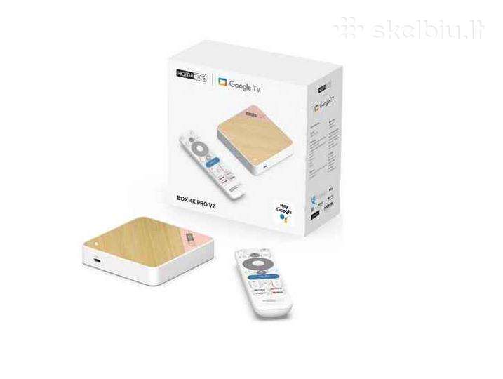 Homatics Box 4k Pro V2 4/64 GB Ai-sr Google TV