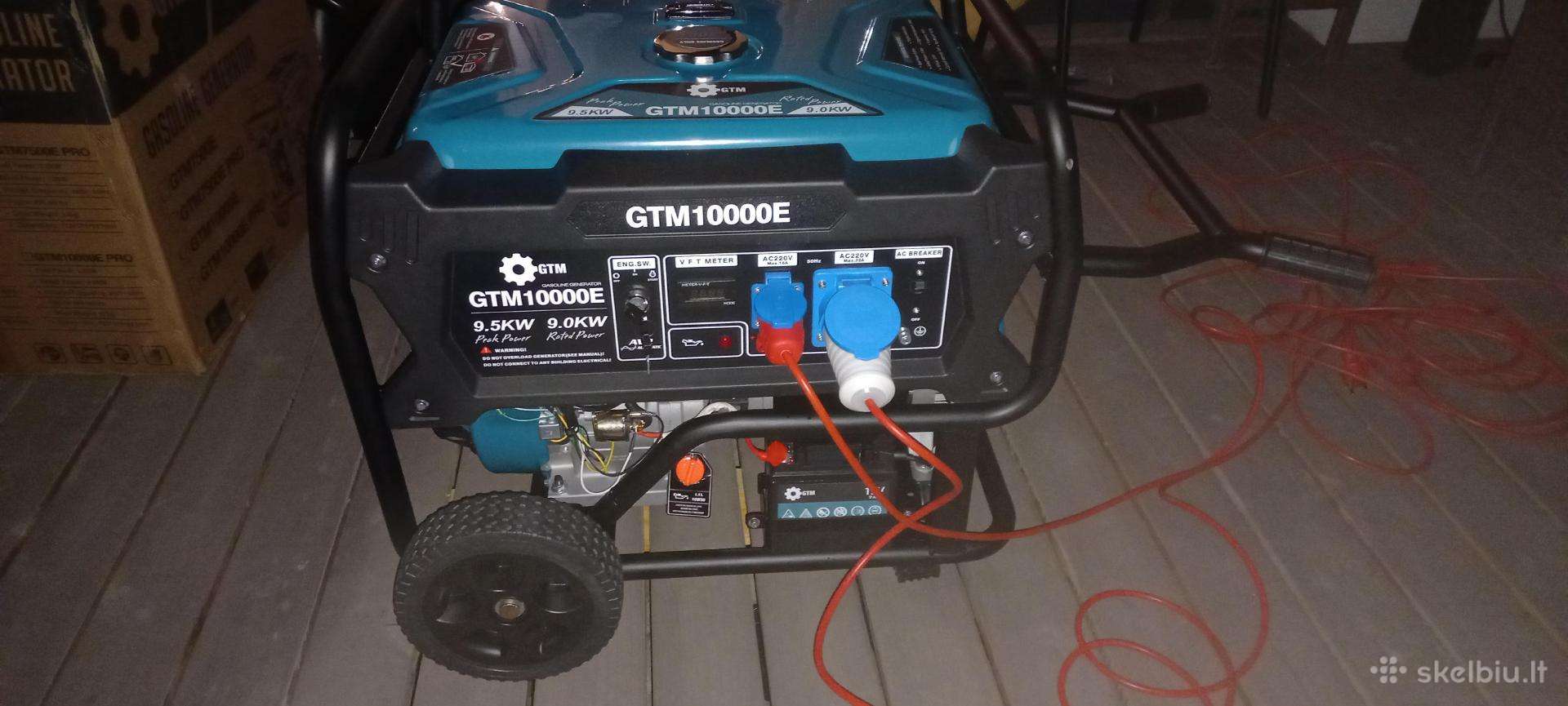 Generatorius 9,5kw