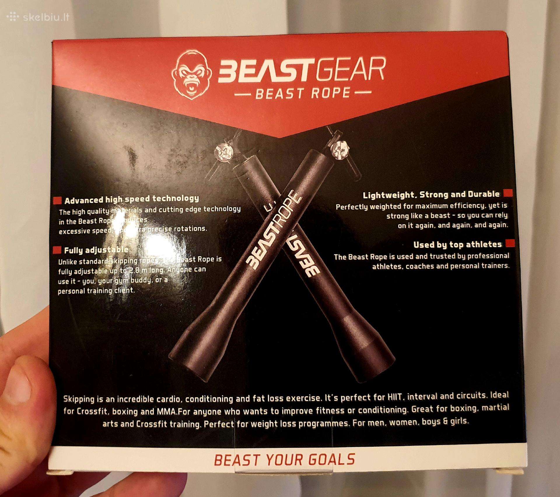 Beast Rope - aukštos kokybės greitoji šokdynė