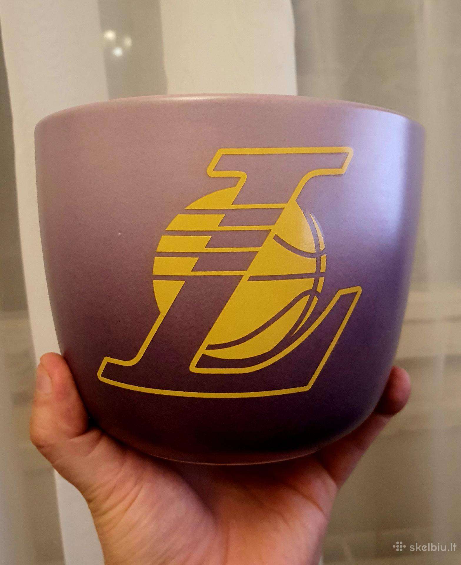 Nba Los Angeles Lakers keraminis dubuo užkandžiams