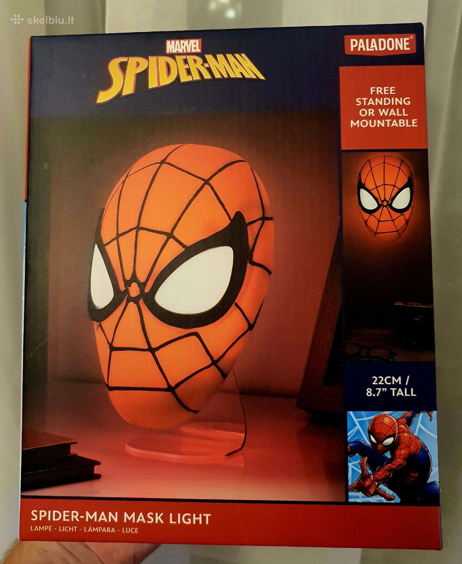 Marvel Spider-man Mask Light lempa