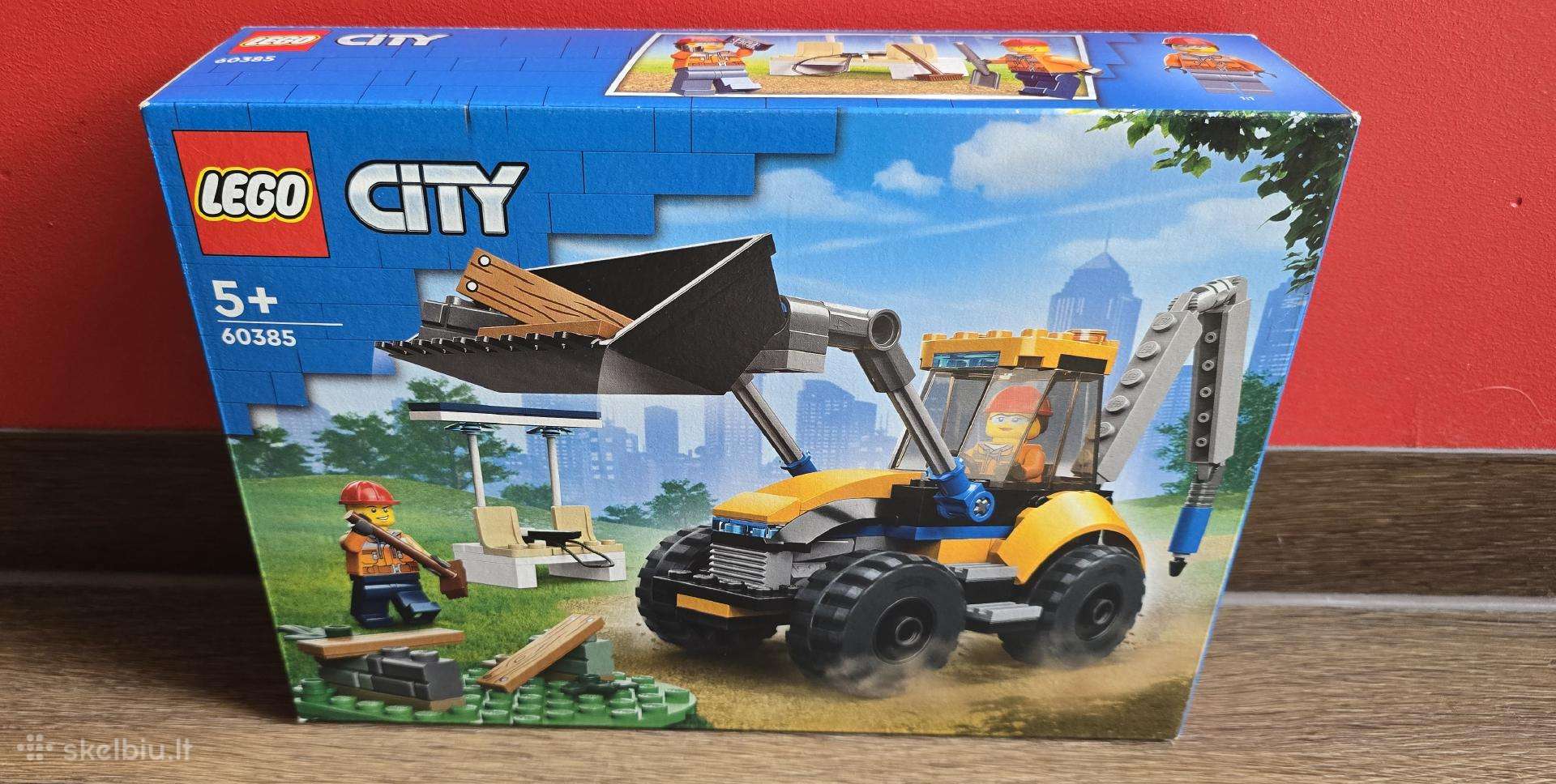 Lego City 60385 Statybinis ekskavatorius