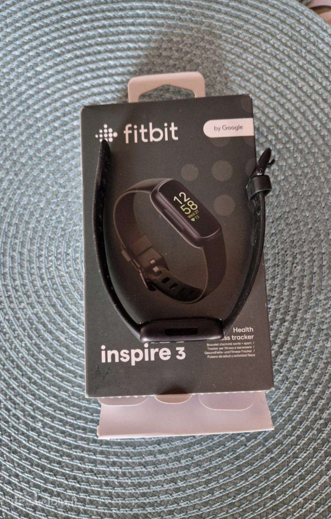 Kaip nauja Fitbit Inspire 3 ismanioji apyranke