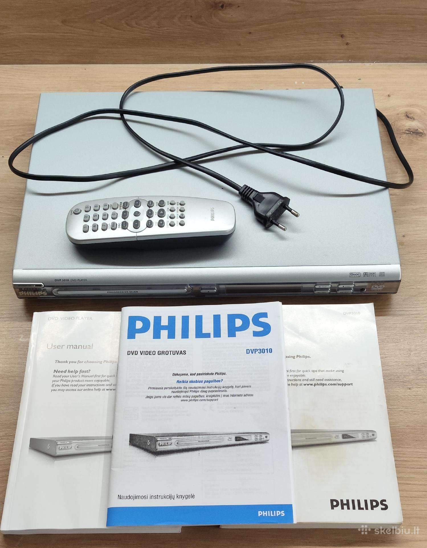 Dvd grotuvas „Philips Dvp3010“