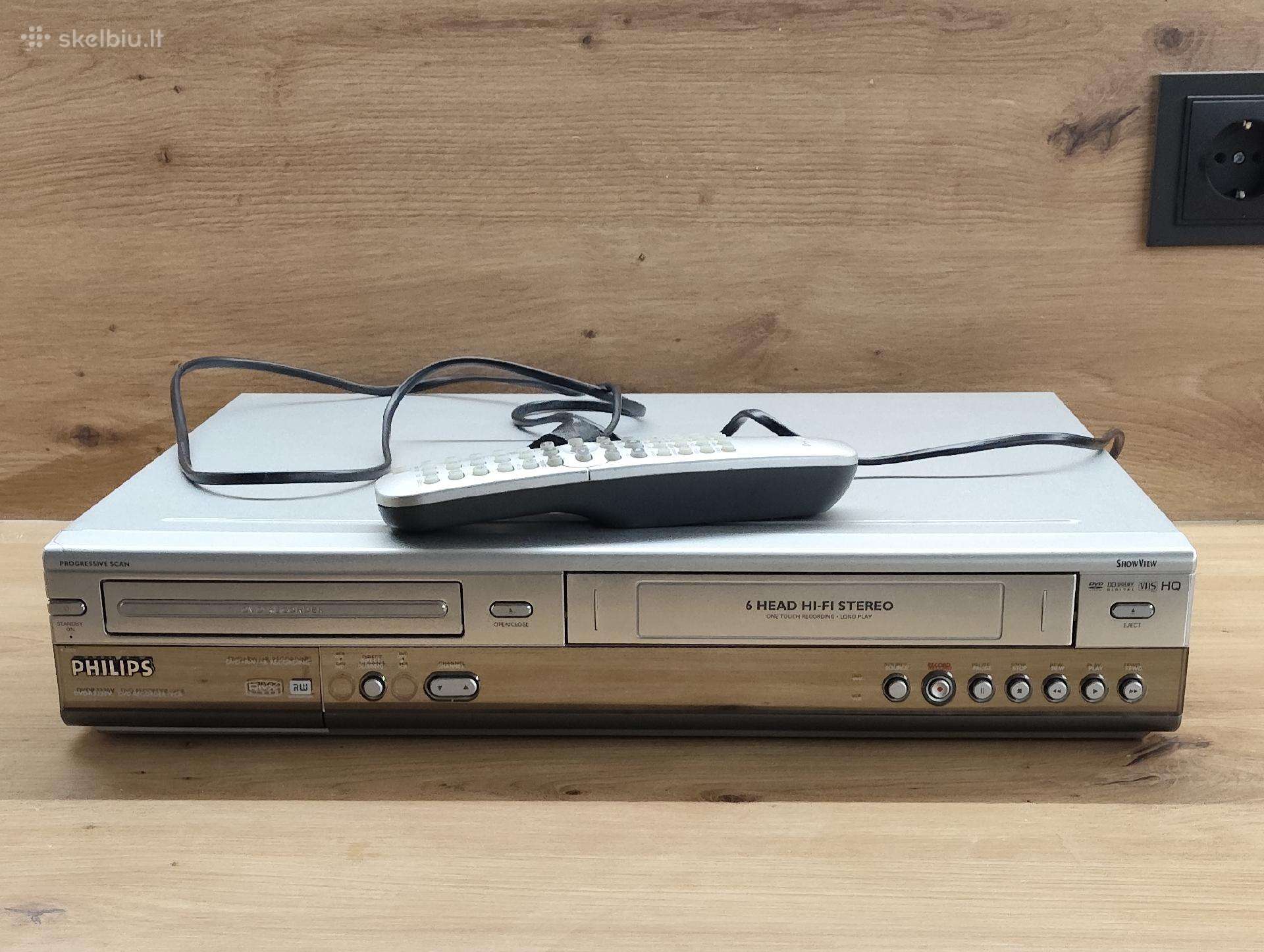 „Philips Dvdr-3320v“ CD (dvd+r/rw) + Vhs