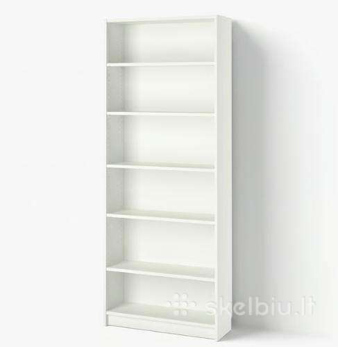 Parduodu tris Ikea Billy baltas lentynas