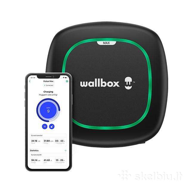 Wallbox Pulsar Max 11/22 kw įkrovimo stotelė