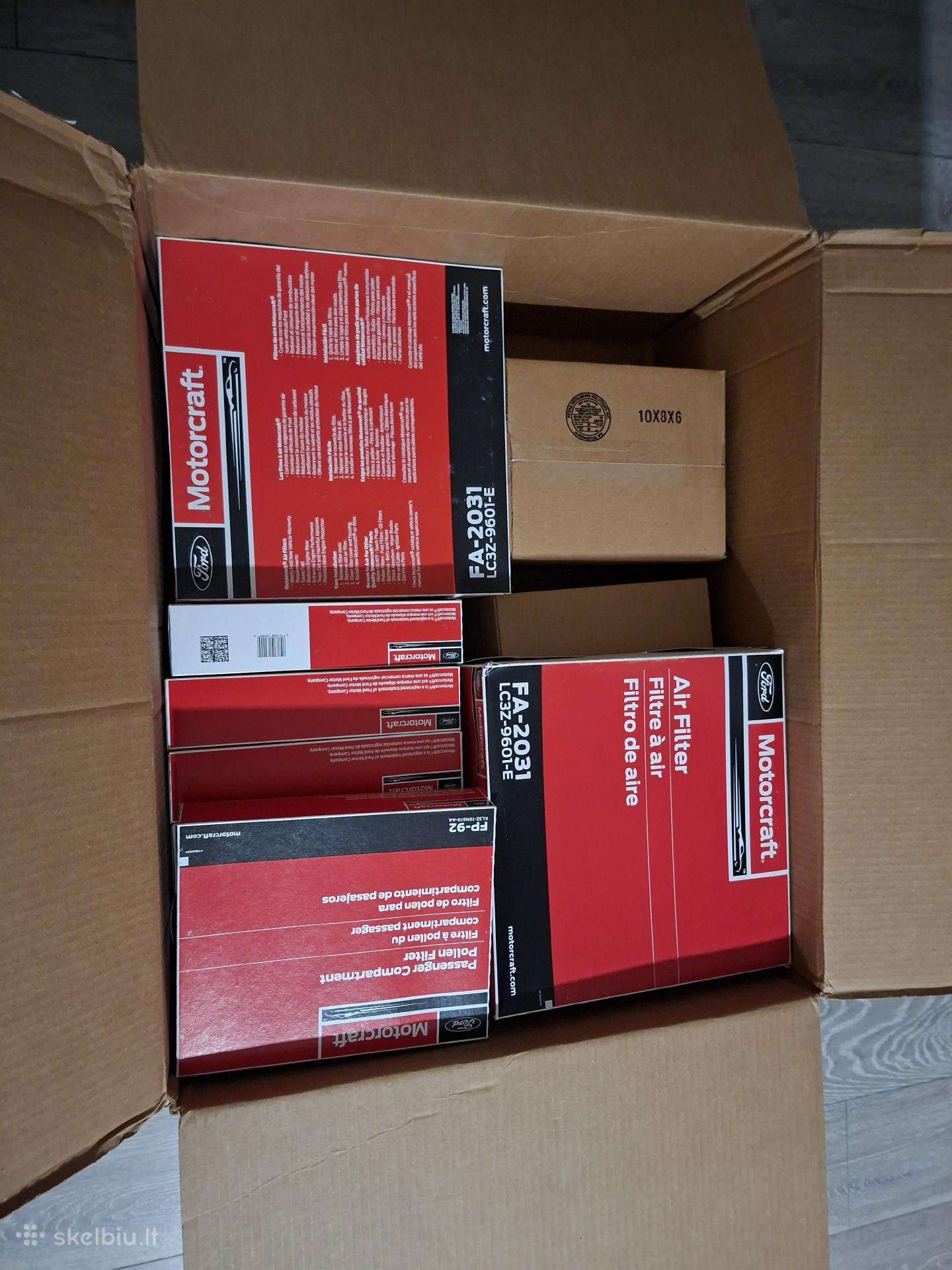 Motorcraft automobilio filtrai