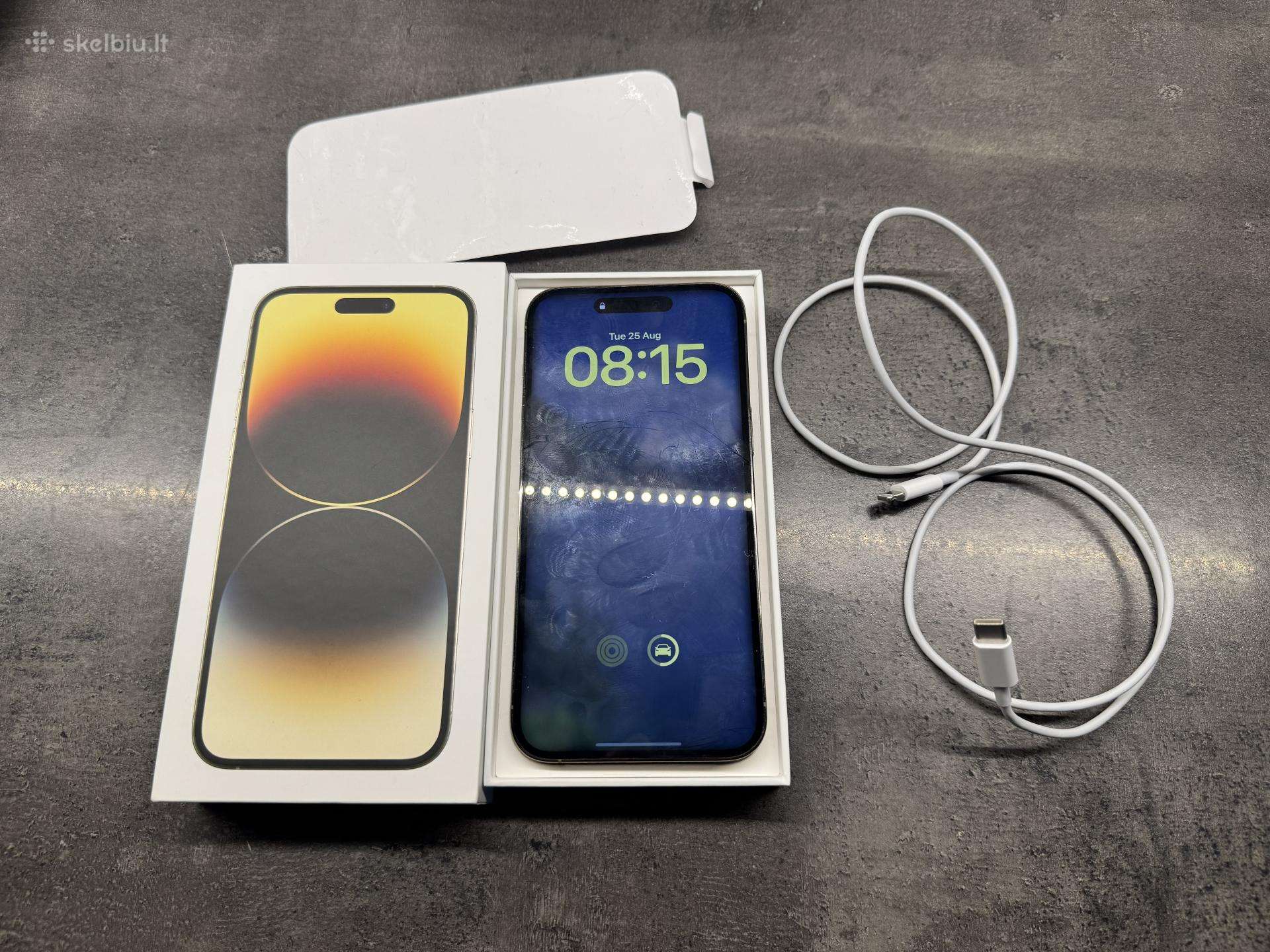 iPhone 14 pro max gold,256gb