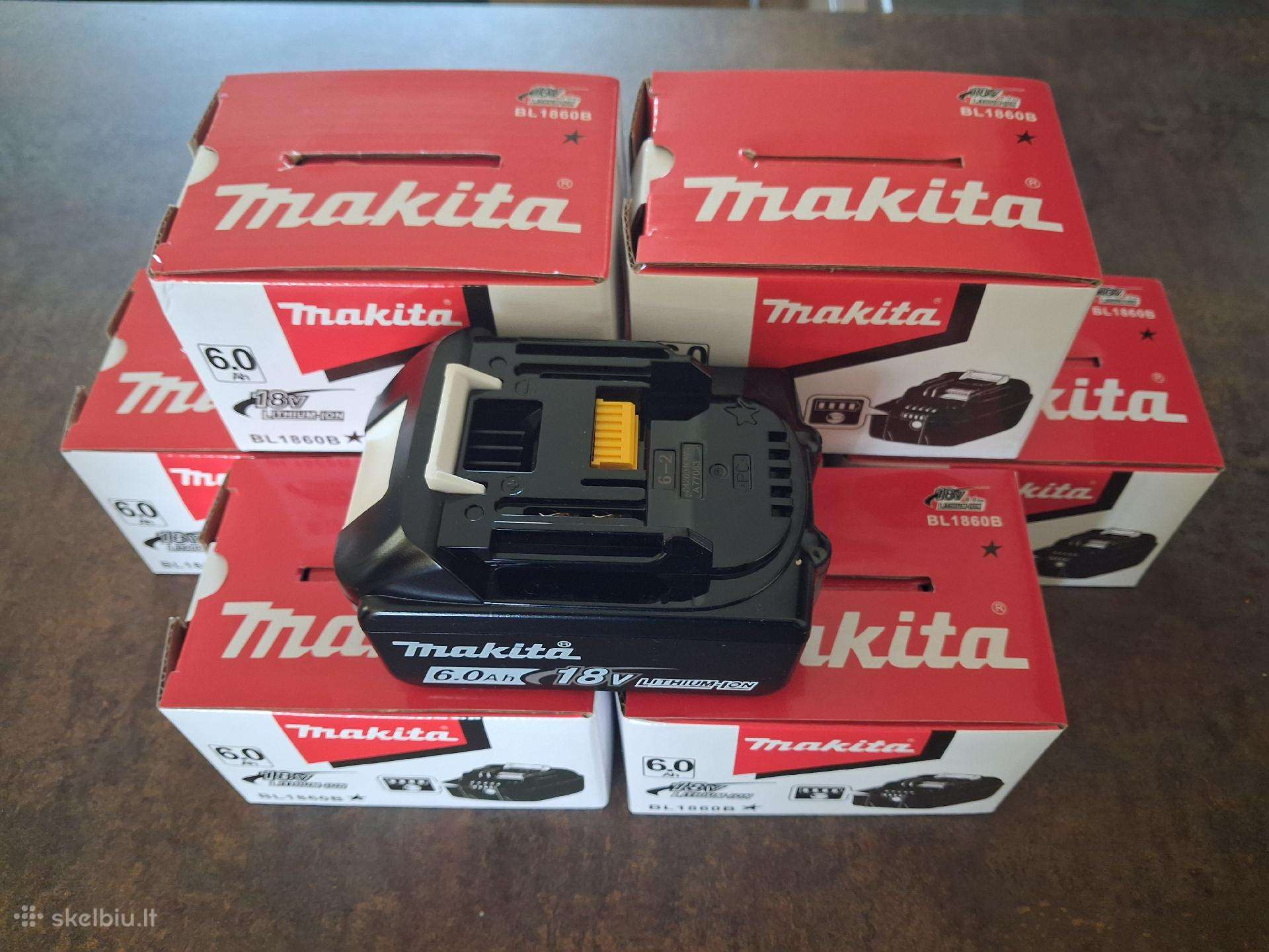 Makita akumuliatorius 18v 6 Ah