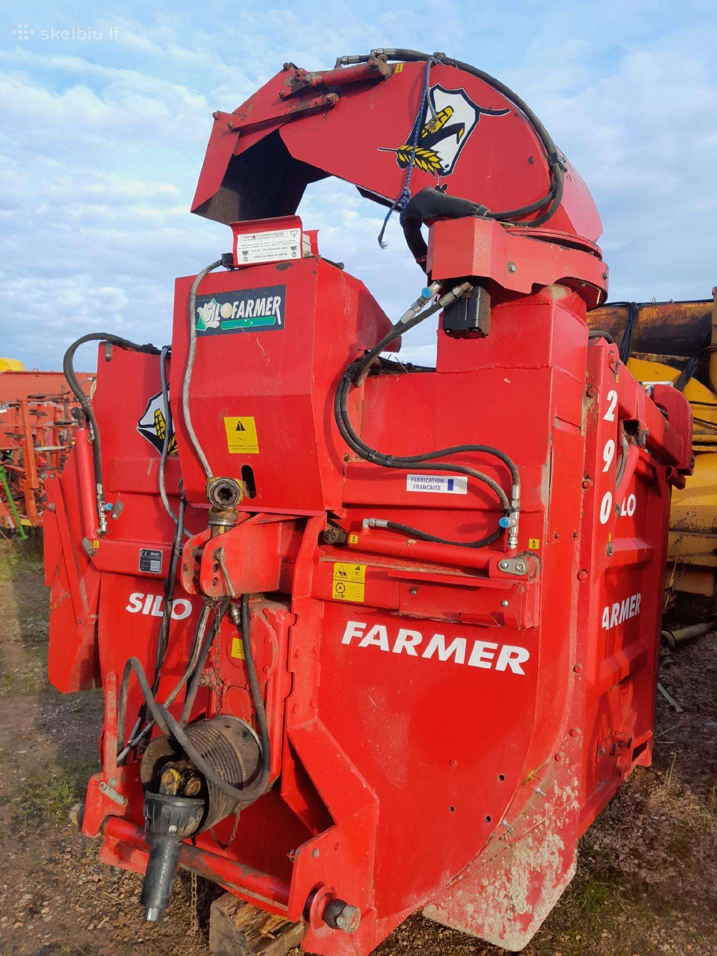 Parduodamas šiaudų pūstuvas Silofarmer Dp 290 Gtl