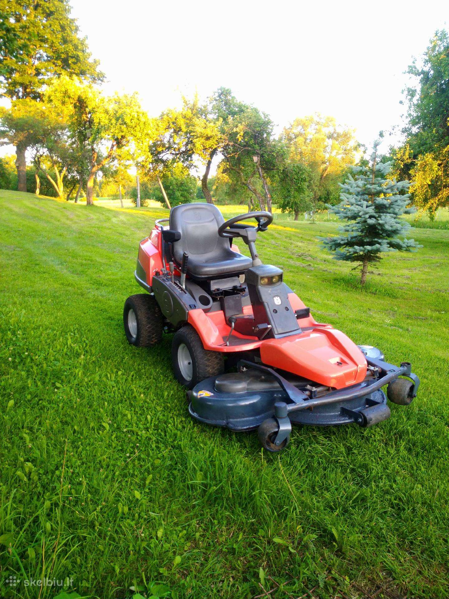 Profesional Husgvarna 4wd,1.22deka,v.stiprintuvas