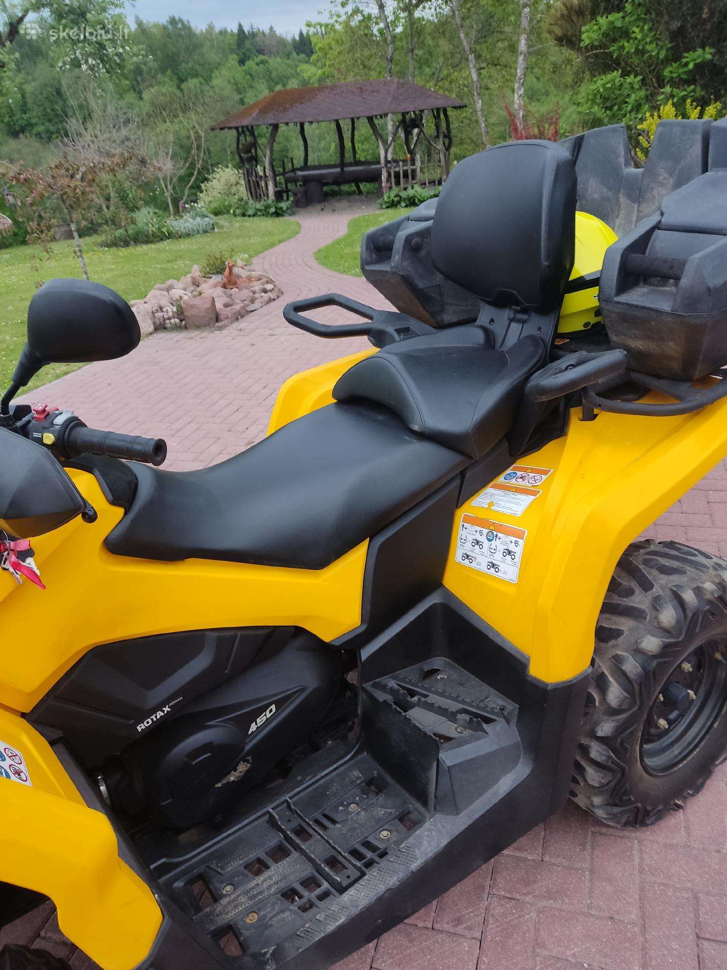 Bombardier Outlander 450cc, квадроциклы