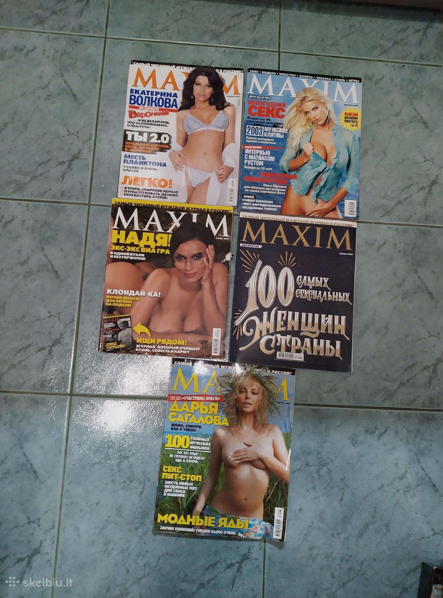 Maxim zurnalai 5vnt