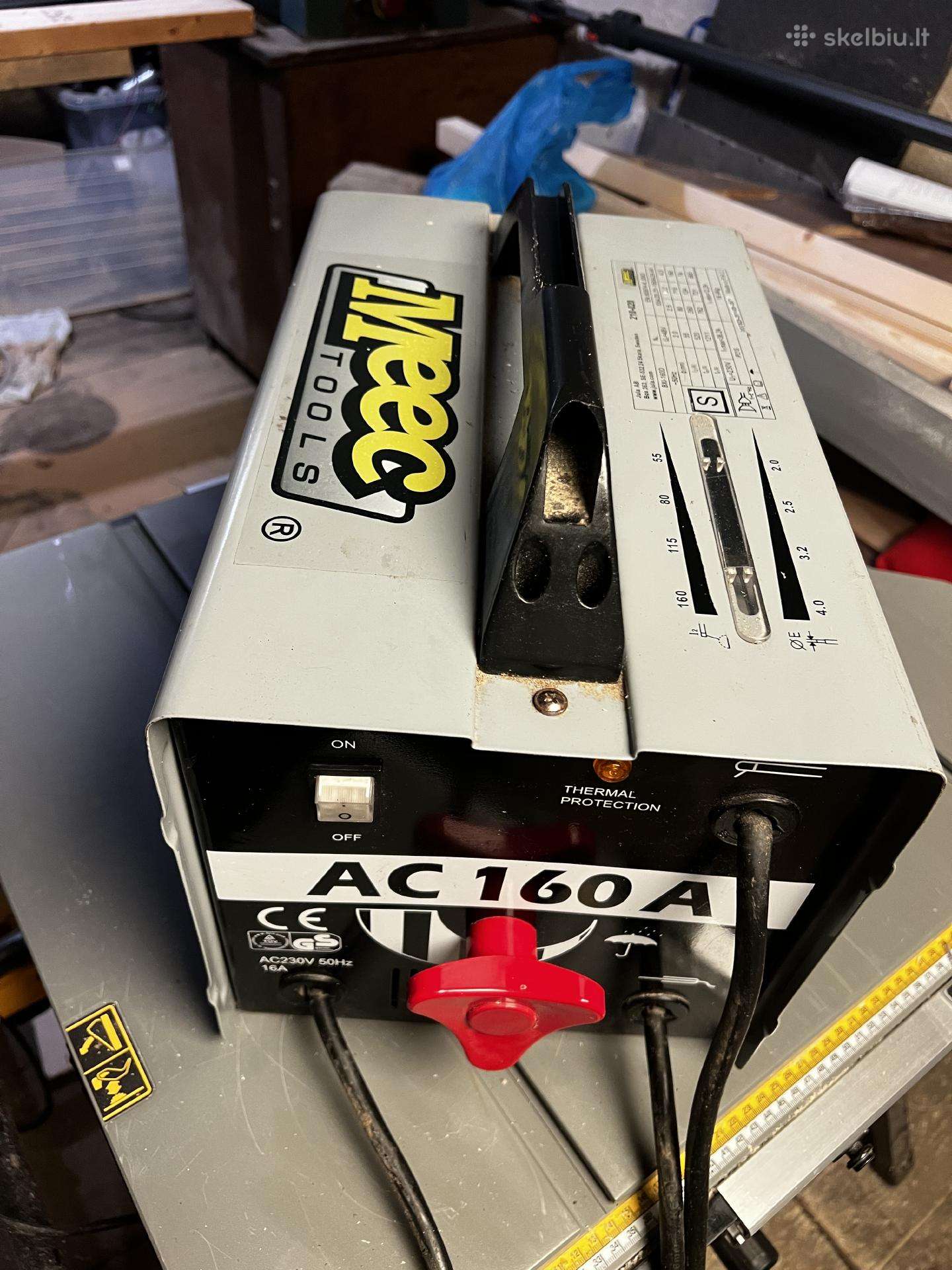 Suvirinimo aparatas 160 A – 230 V
