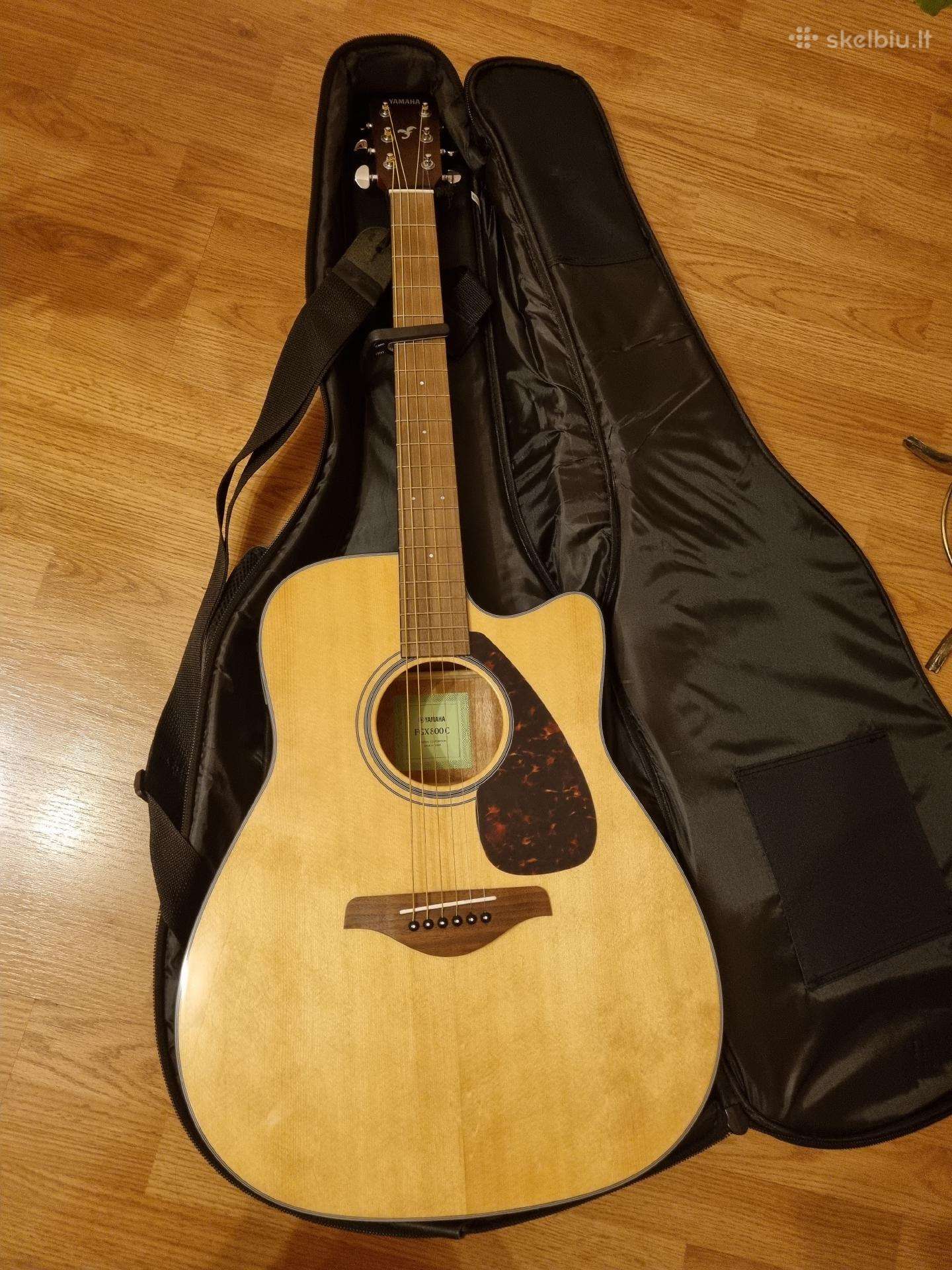 Yamaha Fgx800c Natural elektroakustinė gitara