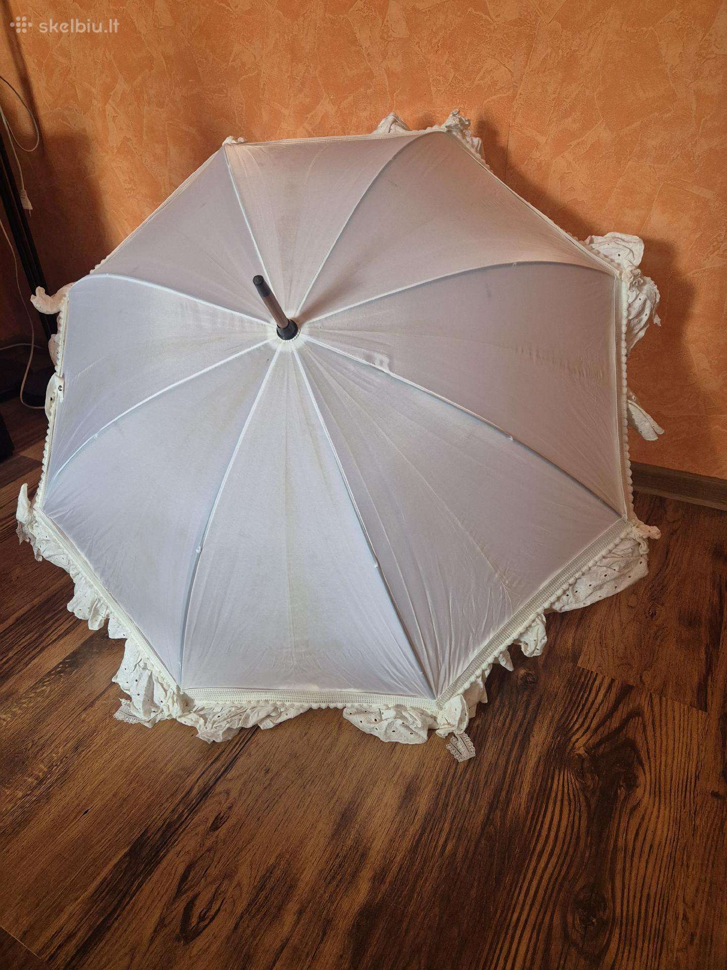 Retro/vestuvinis saulės ar lietaus skėtis
