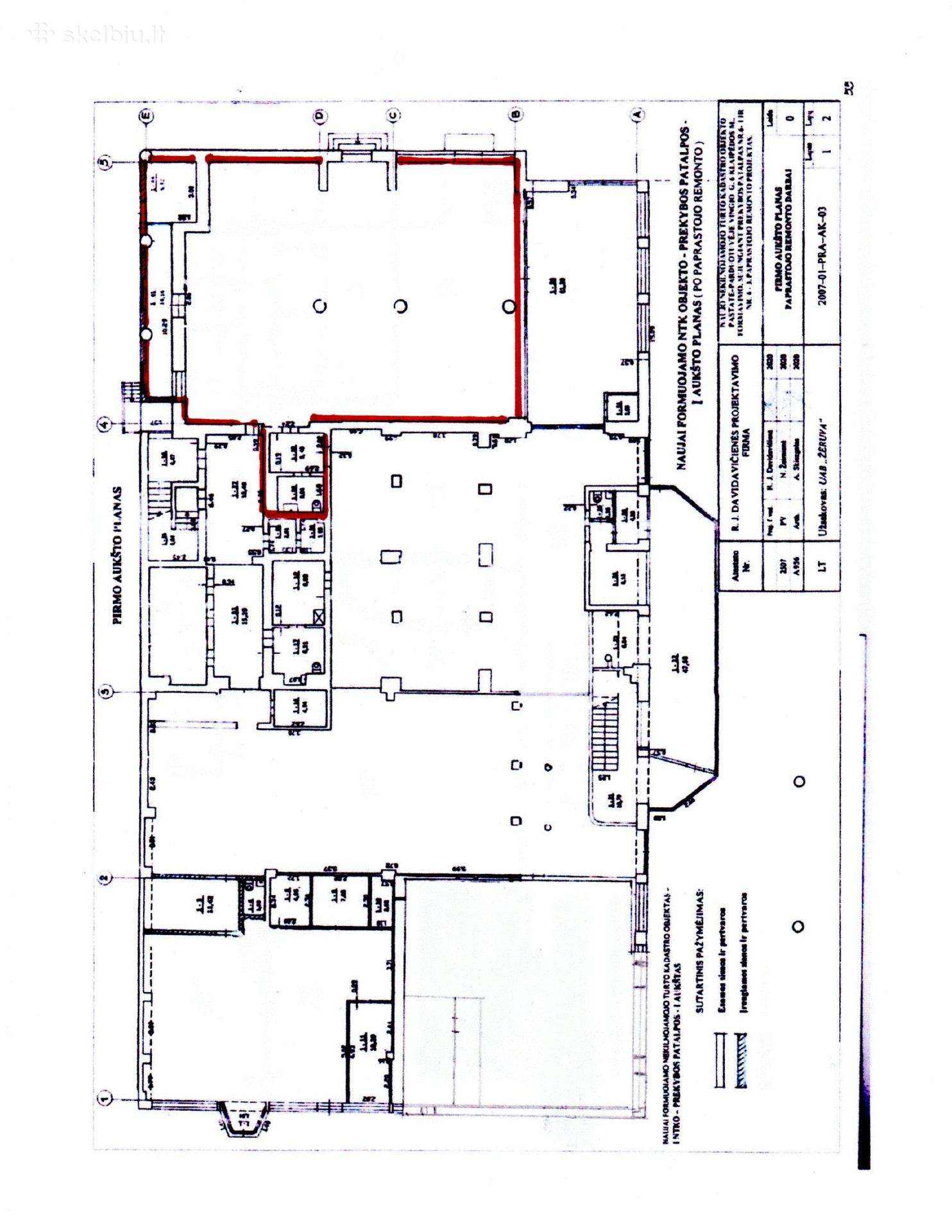 Prekybos centre išnuomojamos patalpos