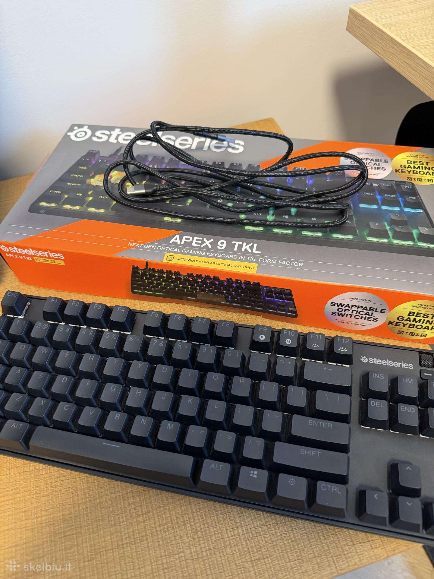 Klaviatūra Steelseries Apex 9 Tkl