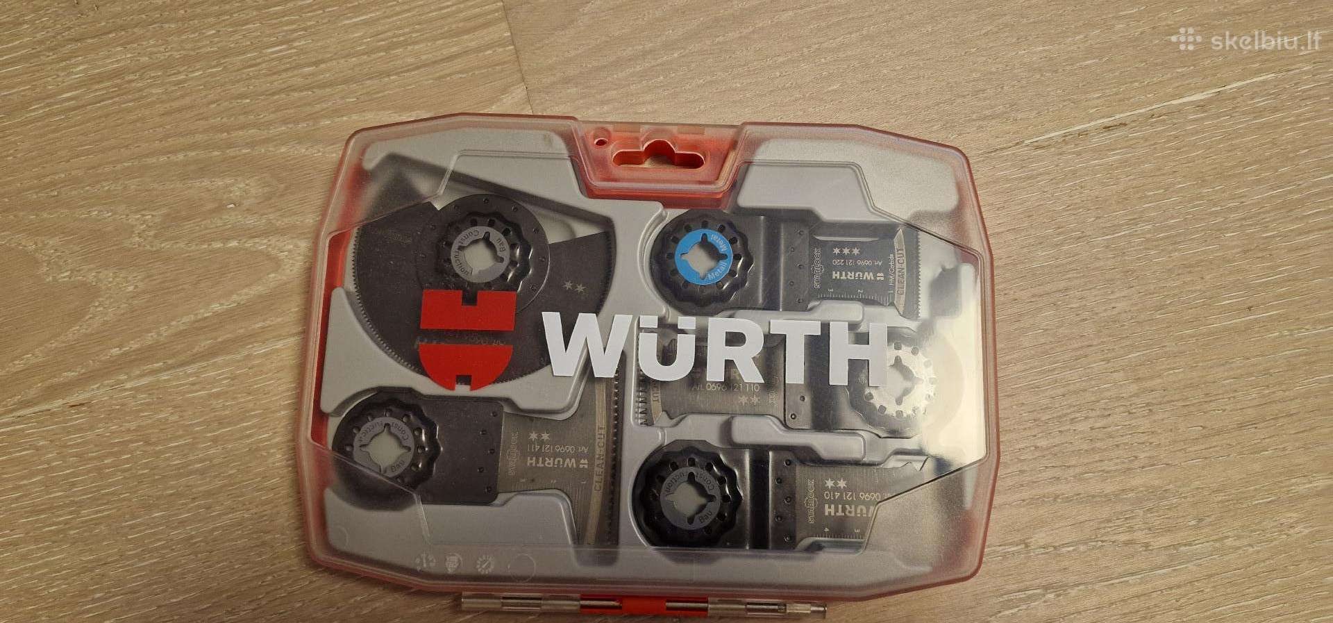 Wurth daugiafunkcijinio peiliuku komplektas