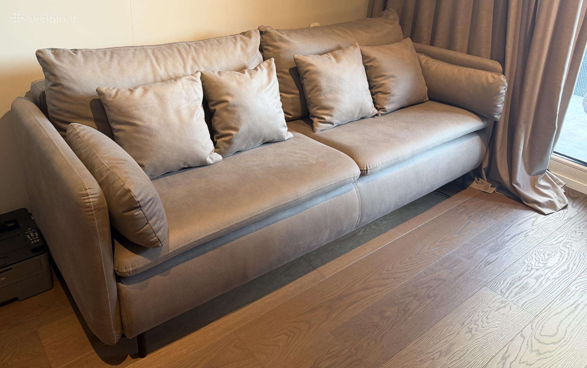 Sofa-lova Asti - draugiškas gyvūnams audinys