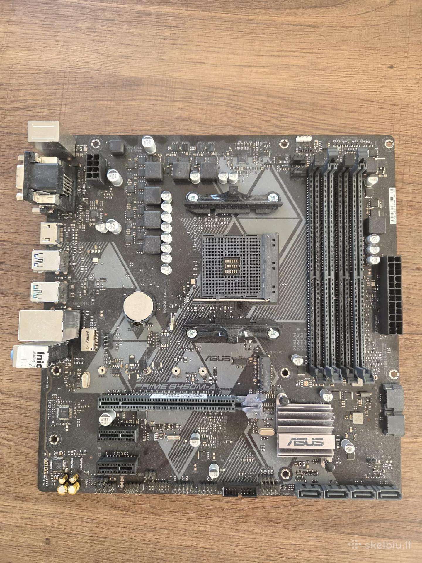 Motininė plokštė Asus prime B450m-a