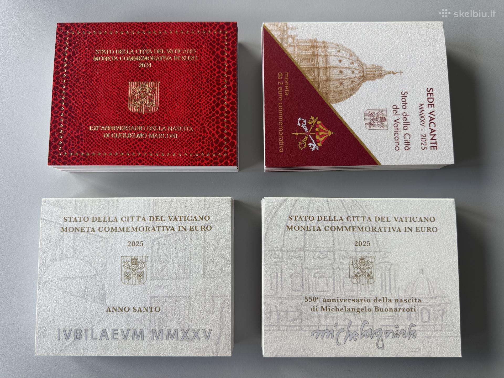 Vatikanas 2eur monetos (2024 2025)
