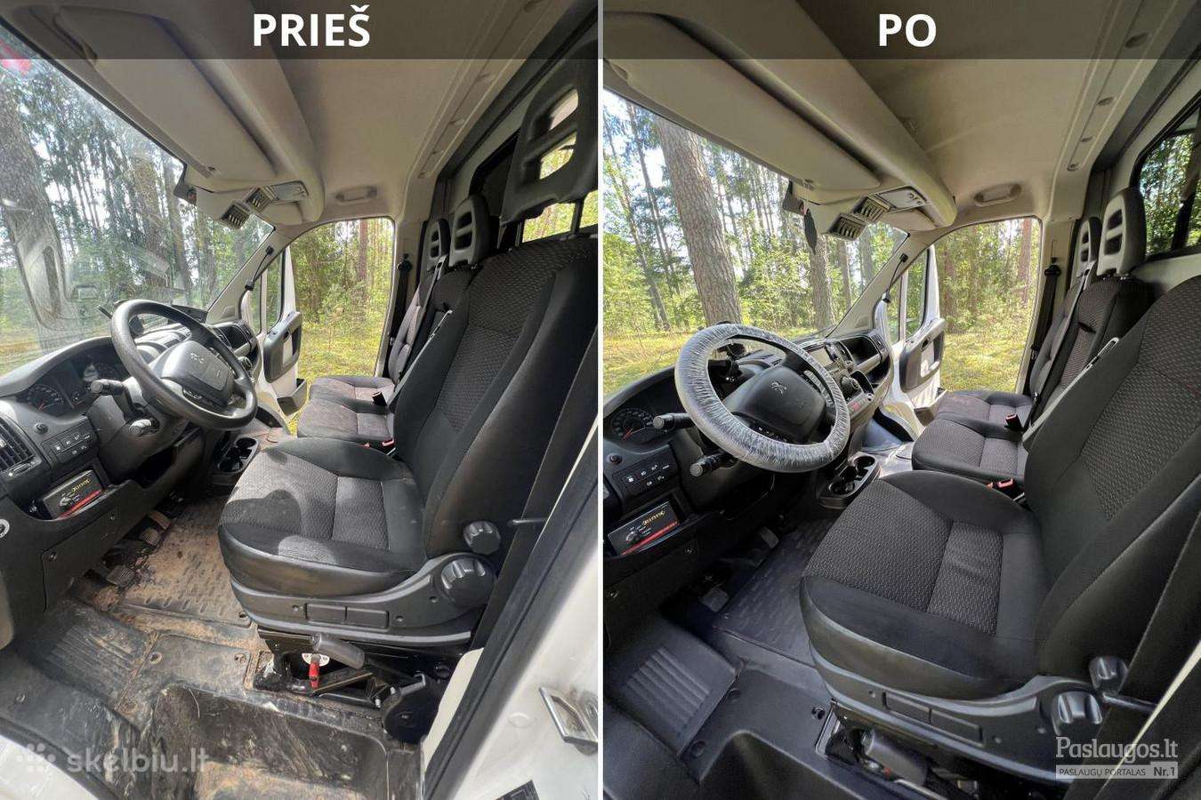 Mobilus valymas: automobiliai, patalpos, baldai.