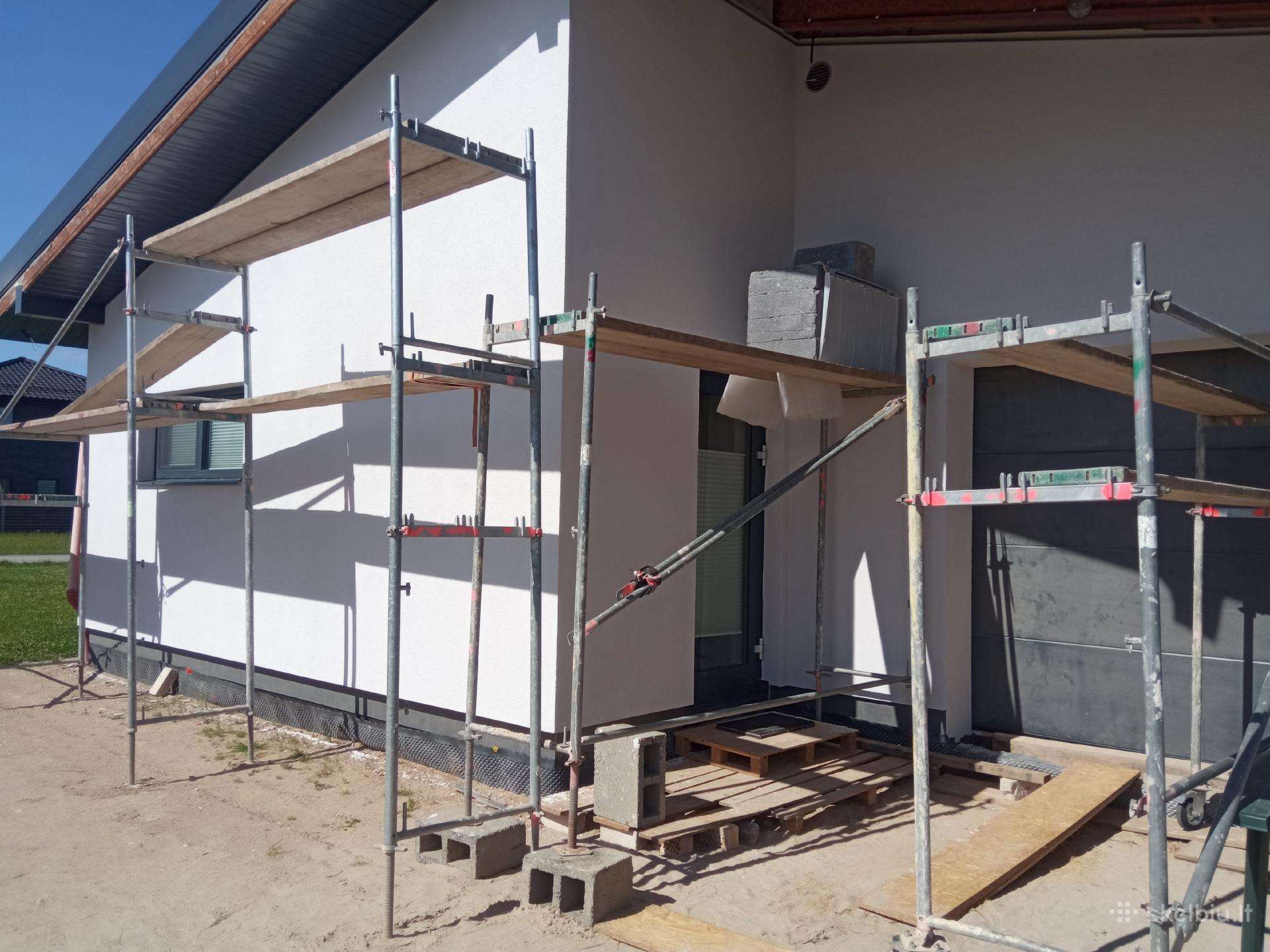 Fasadiniai Plettac pastoliai