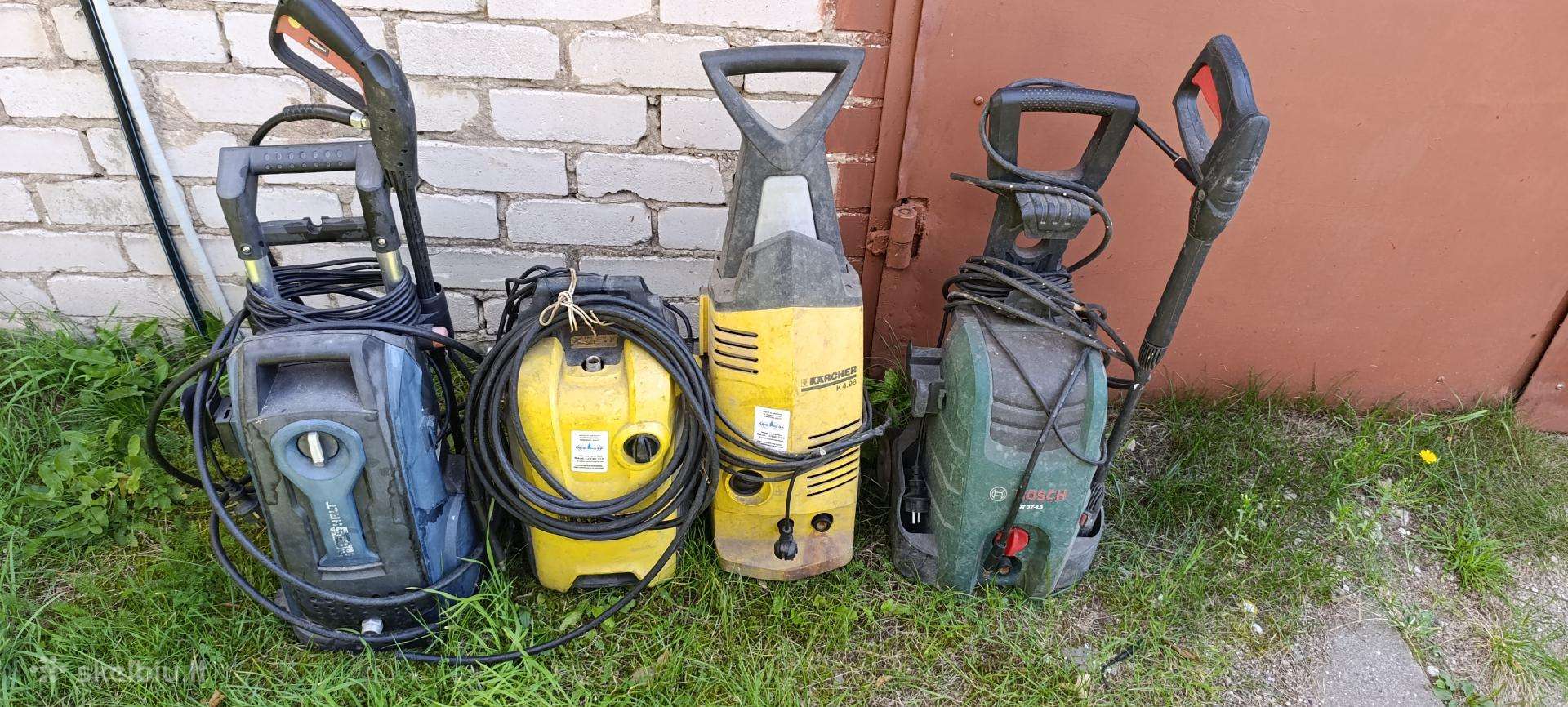 Auksto slegio plovimo aparatai karcher