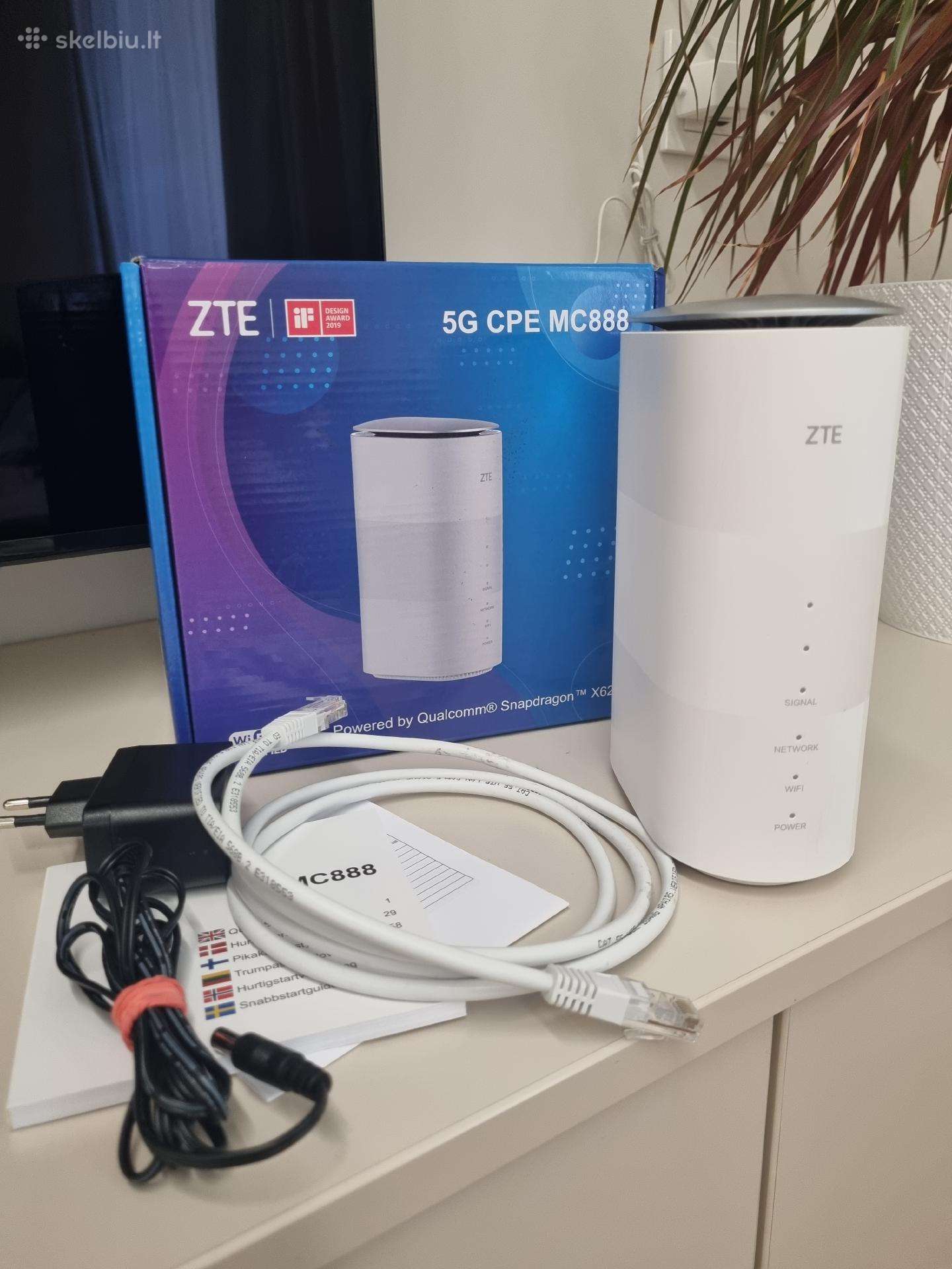 5G+ Zte Mc 888 modemas