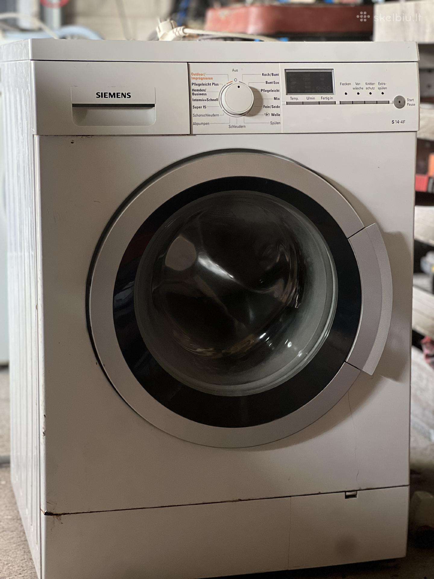 Siemens S14-4f skalbimo mašina
