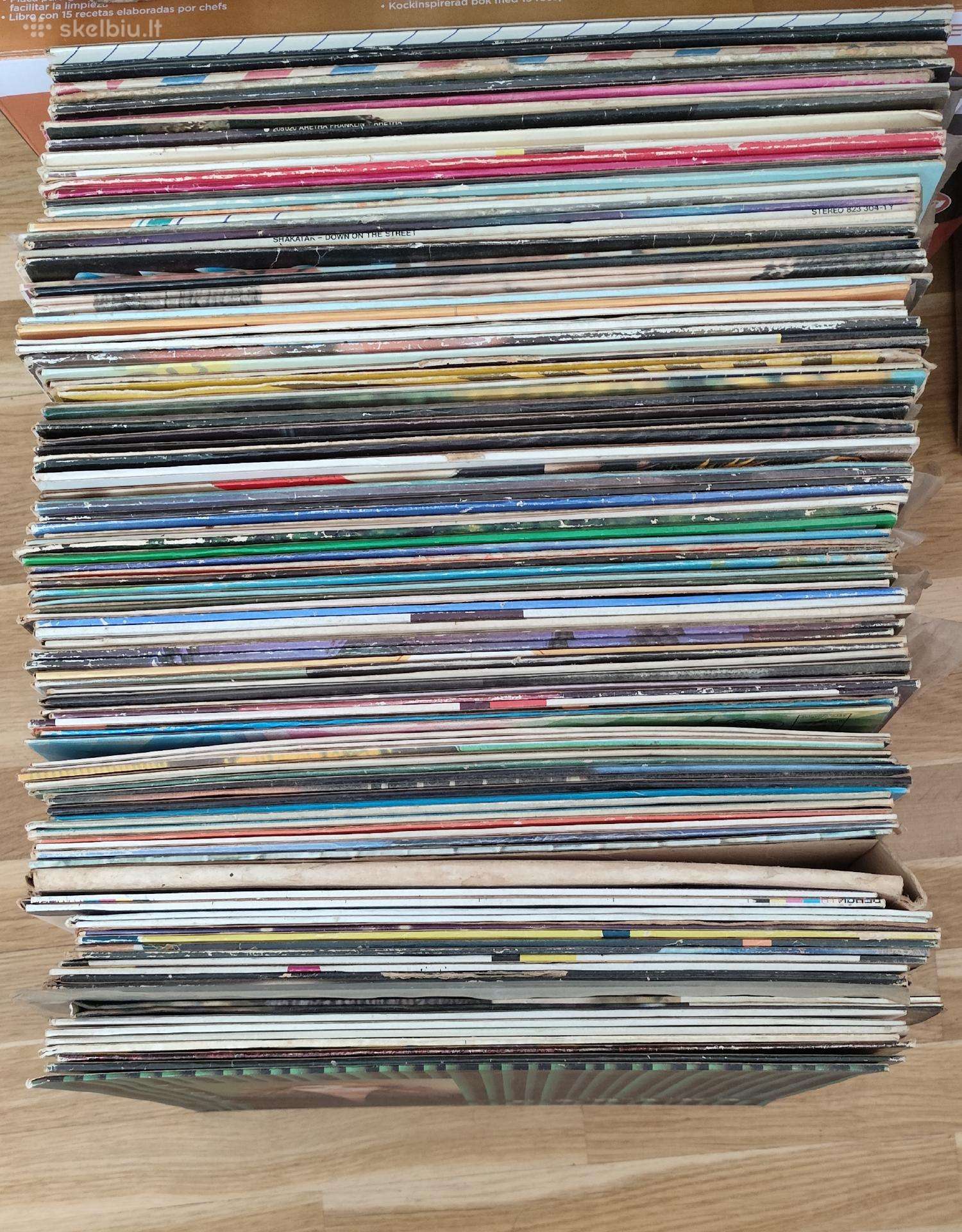 Vinilinės Plokštelės 100+ vnt