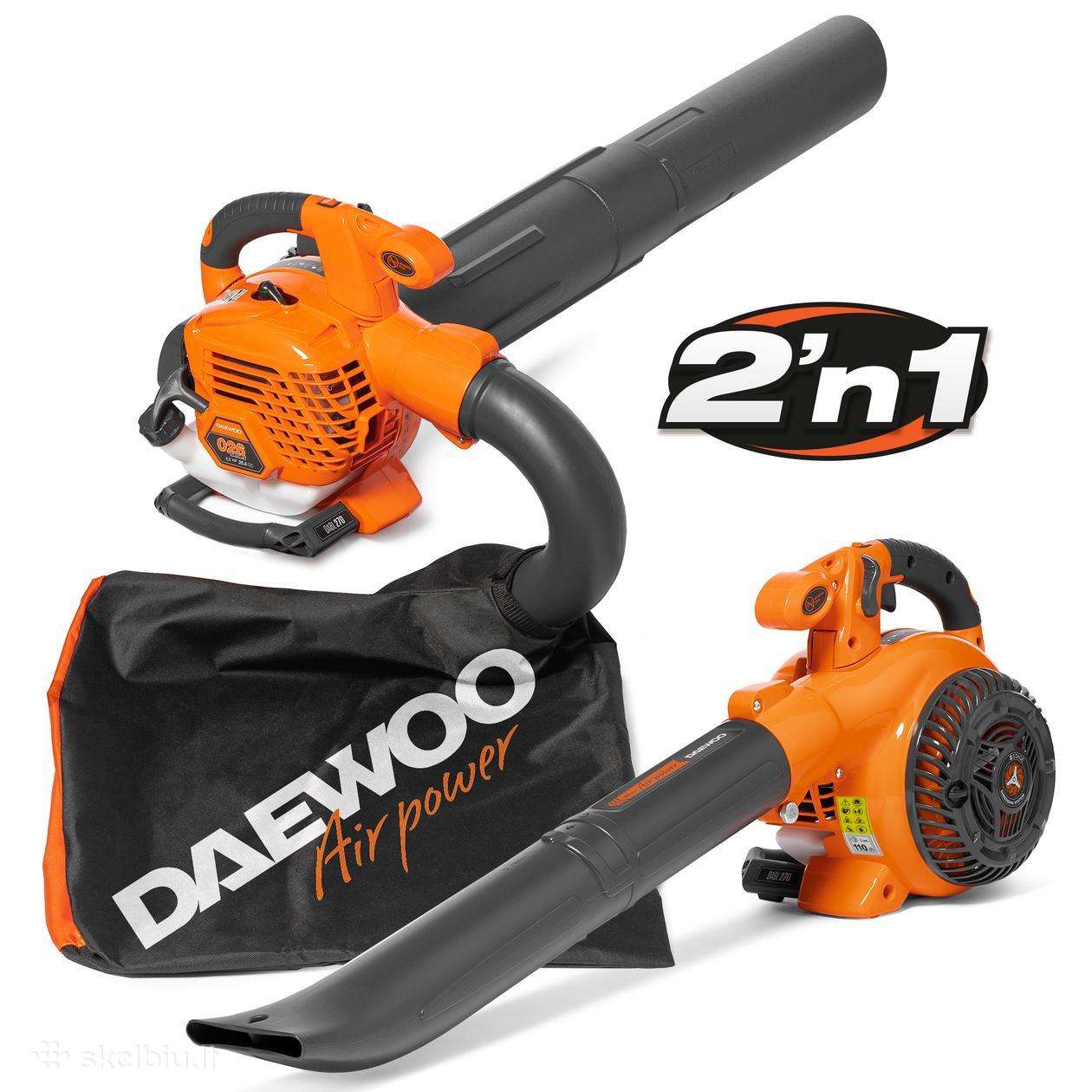 Benzininis lapų siurblys - Daewoo Dabl 270, 890 W