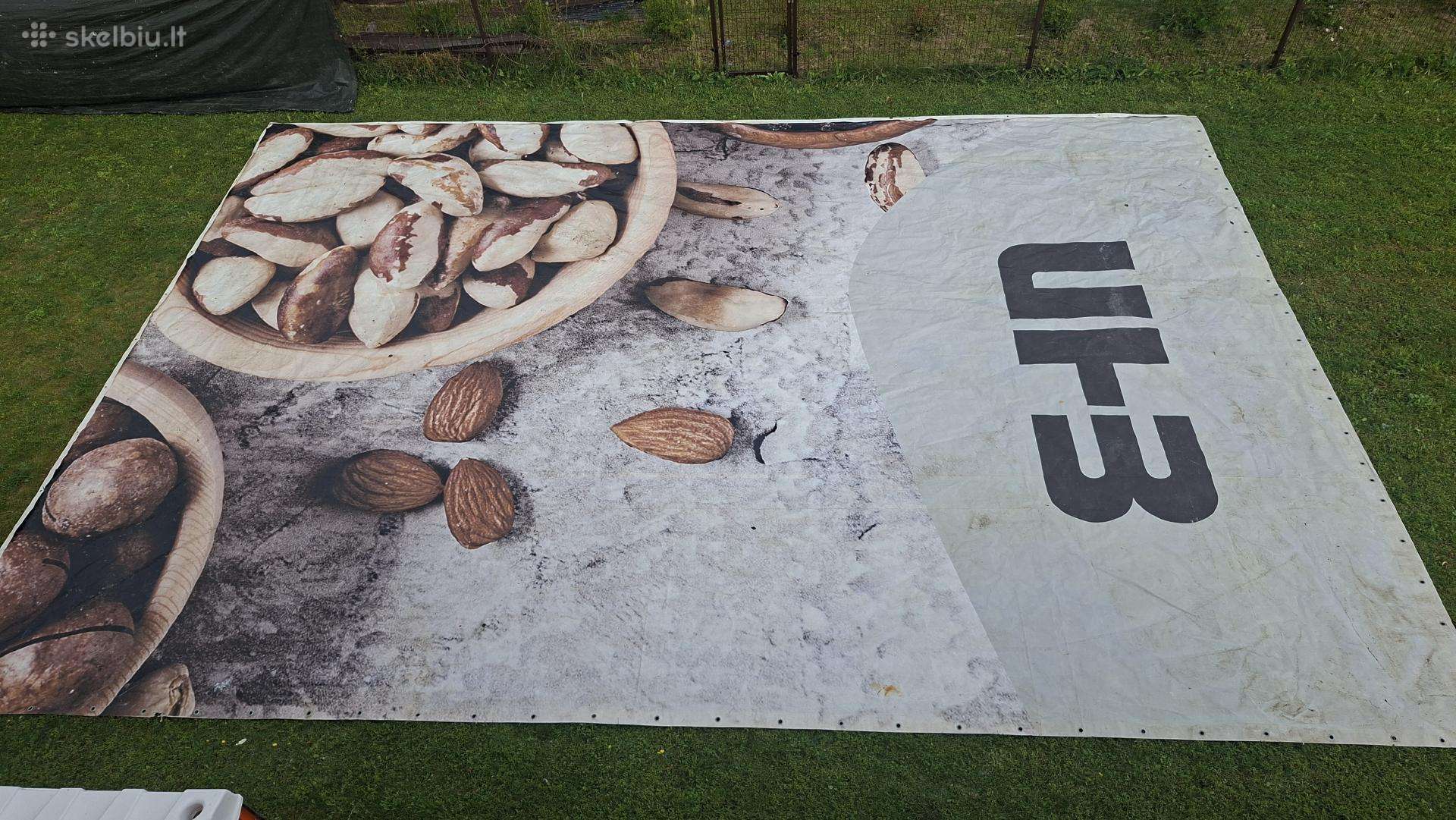 Reklaminis tentas 7x10m.