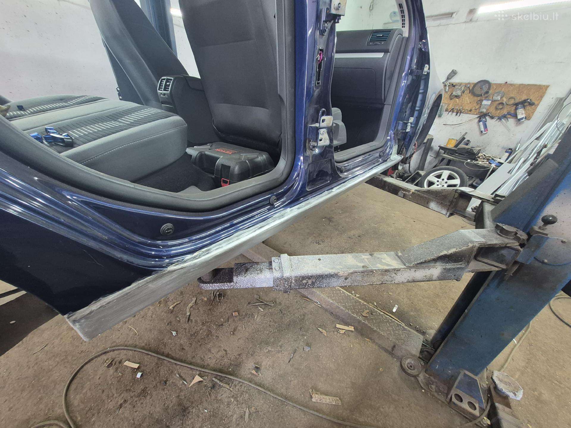 Automobiliu kėbulo suvirinimo darba