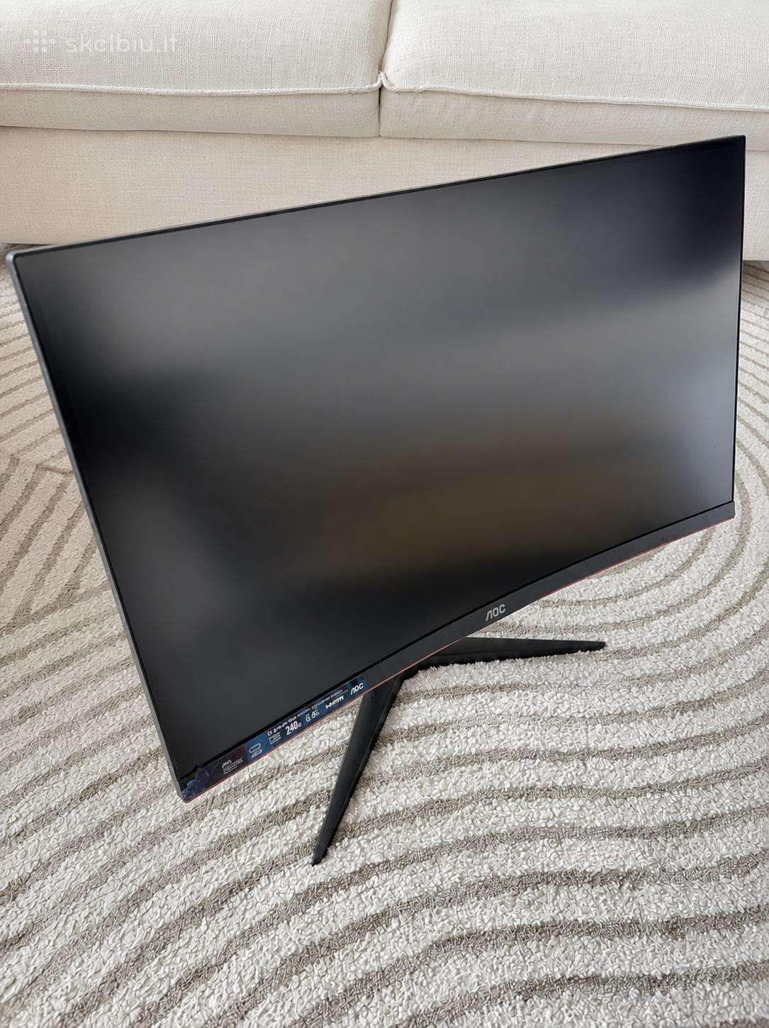 Aoc lenktas monitorius 27 240hz